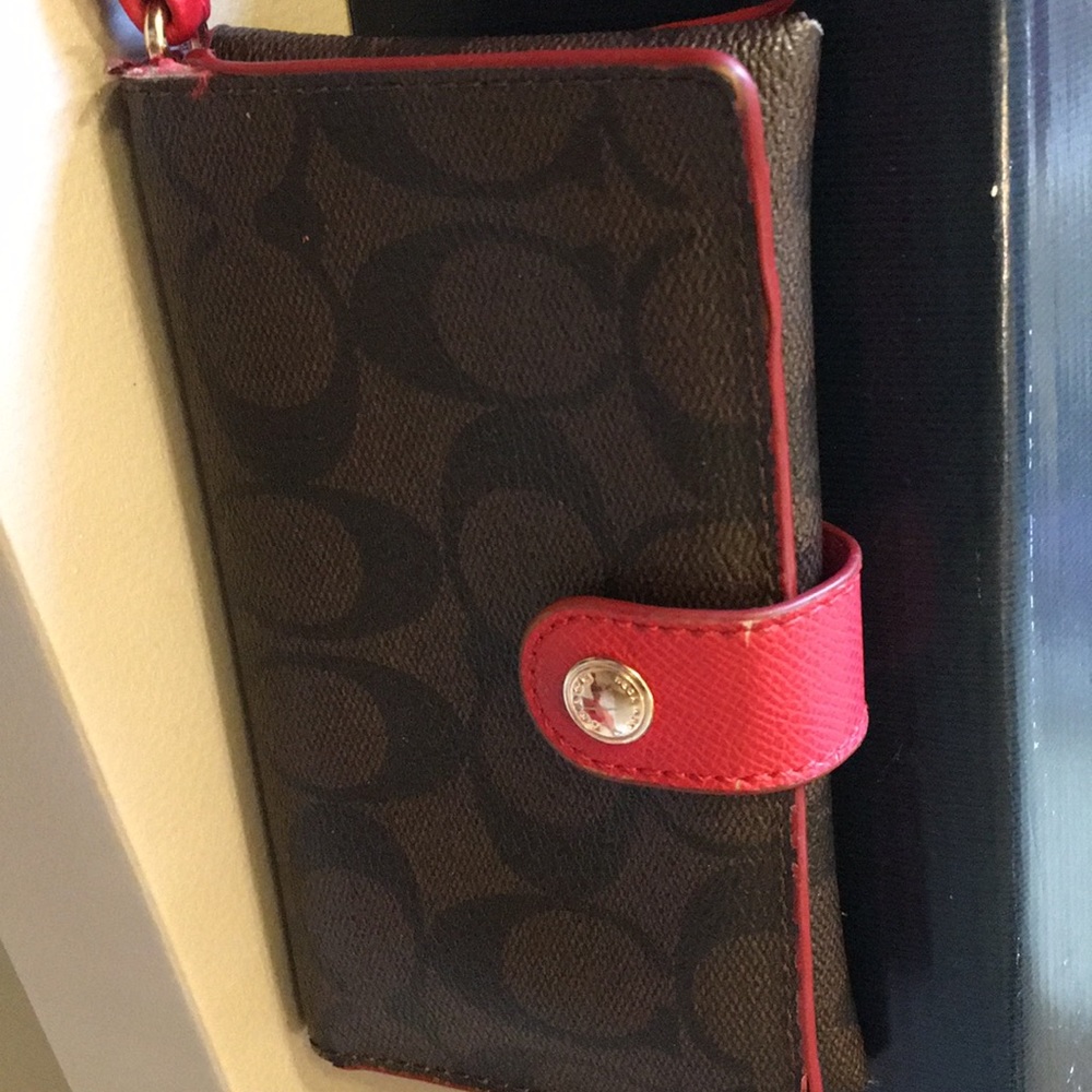 Signature Coach wallet/card holder